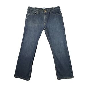 Lee Premium Select Men's 42x32 Blue Classic Fit Straight Leg Jeans SEE DESCRIPTI